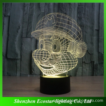 Novelty 3D LED Night Light for Home Decoration